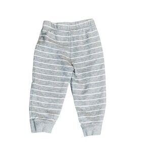 Terry Cotton Knit Boys Joggers Grey Striped by Raymond Fabric 18‎ months Toddler